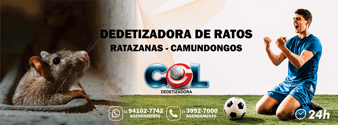 dedetizadora ratos goltech